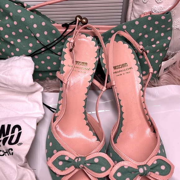 Moschino Handbags - MOSCHINO VINTAGE SET Shoes & Purse